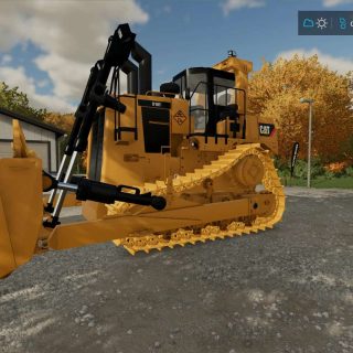 Cat D10T v1.0 FS22 Mod | Farming Simulator 22 Mod