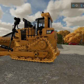 Cat D10T v1.0 FS22 Mod | Farming Simulator 22 Mod