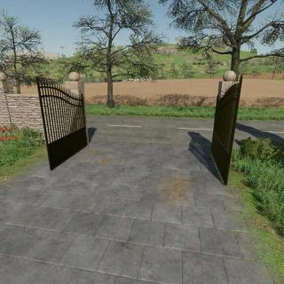 Fence Wall And Gate v1.0 FS22 - Farming Simulator 22 Mod | FS22 mod