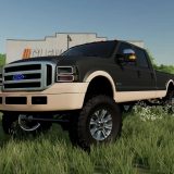 Ford F250 2006 Converted v1.0 FS22 Mod | Farming Simulator 22 Mod