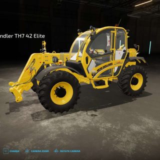 TeleHandler TH7 42 Elite v1.0 FS22 Mod | Farming Simulator 22 Mod