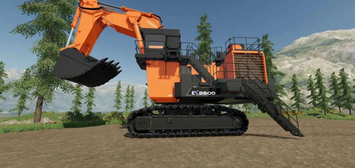 FS22 Excavators | Farming Simulator 22 Forklifts Mods