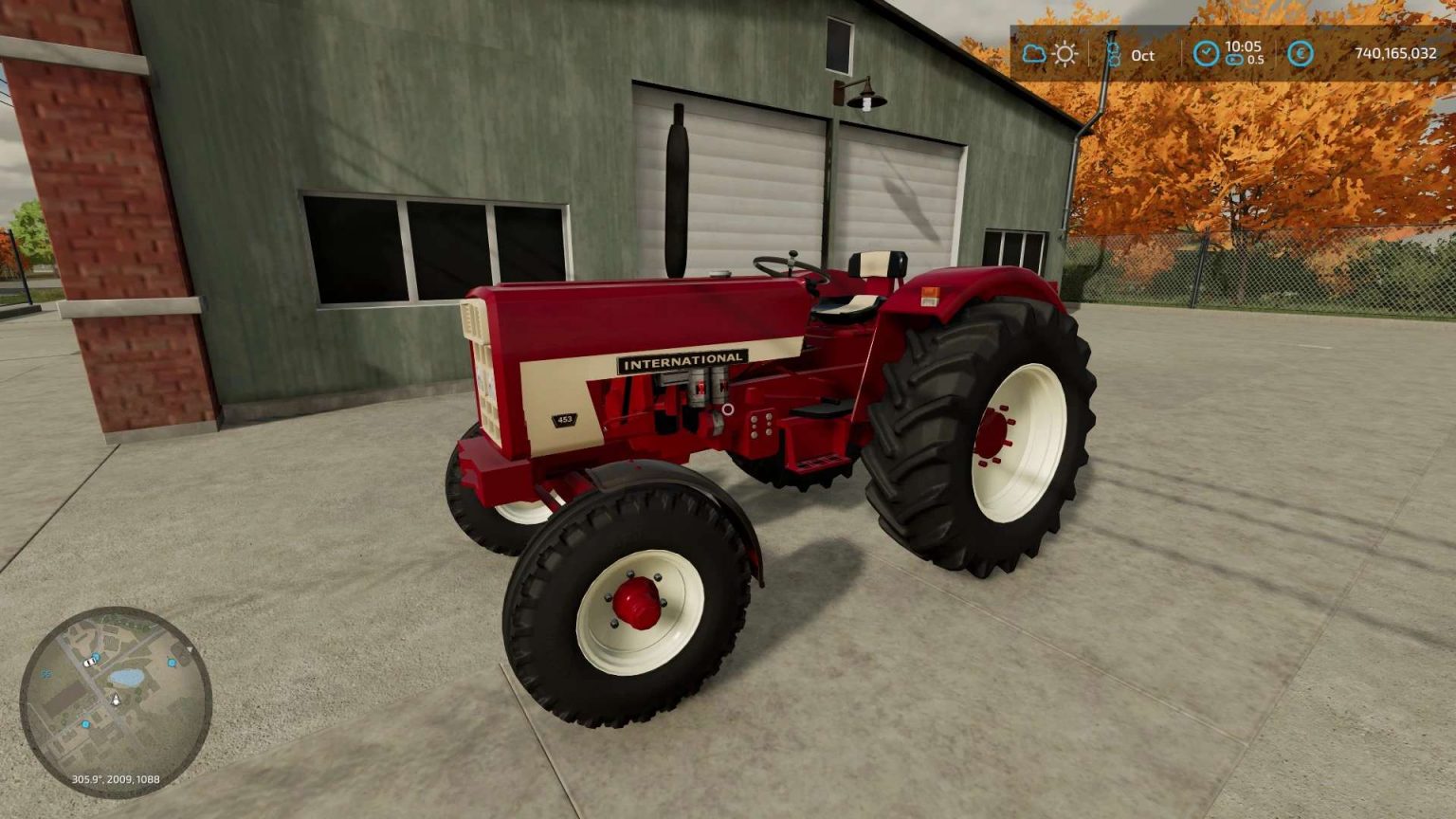 Ihc 453 with hood v1.0 FS22 Mod | Farming Simulator 22 Mod