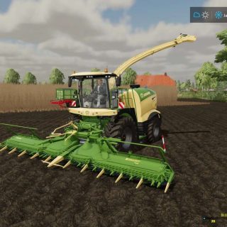 Krone X-Collect 900-3 Pappelschneidwerk v1.0.2 FS22 Mod | Farming ...