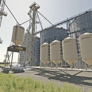 MEGA SILO CORN DRYER V1 0 FS22 Mod Farming Simulator 22 Mod