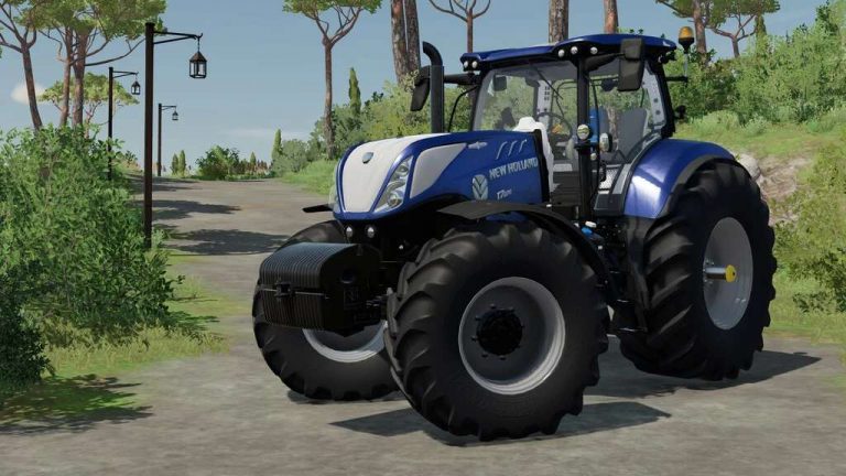 New Holland T7 Series v1.0 FS22 Mod | Farming Simulator 22 Mod