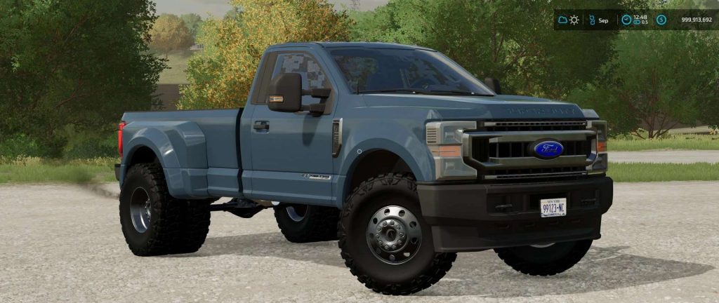 2022 Ford F350 Xlt Single Cab Long Bed V1.0 Fs22 - Farming Simulator 22 