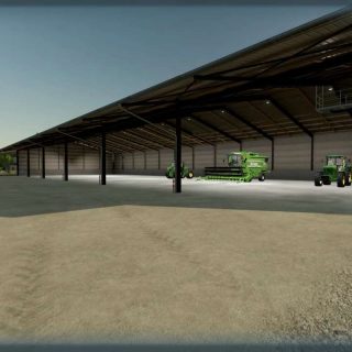 BGA HALL v1.0 FS22 Mod | Farming Simulator 22 Mod