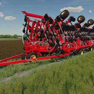 Bourgault 3420-100 Paralink Hoe Drill + 71300 Air Cart v1.0.0.1 FS22 ...