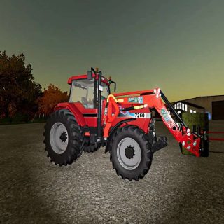 Case 7200 Pro with Frontloader v1.0 FS22 Mod | Farming Simulator 22 Mod