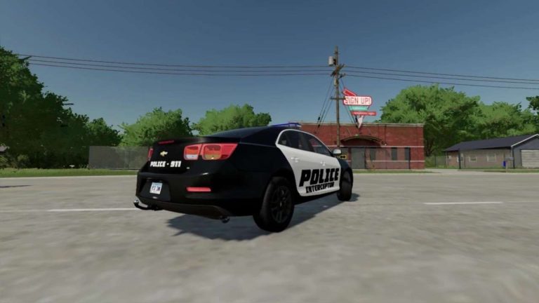 Chevrolet Malibu 2013 Police Interceptor v1.0 FS22 Mod | Farming ...