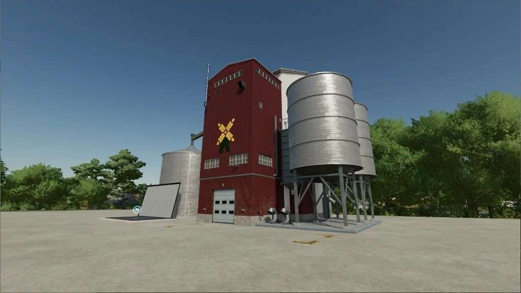 Grain Mill Extended V10 Fs22 Farming Simulator 22 Mod Fs22 Mod 1642