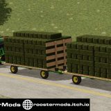 John Deere 1075 Hay Wagon V1.0 FS22 Mod | Farming Simulator 22 Mod