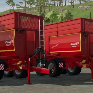 Krampe Big Body 550-700 v1.0 FS22 - Farming Simulator 22 Mod | FS22 mod