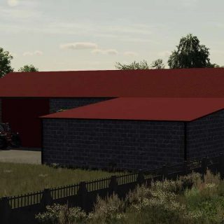 Machine Hall v1.0 FS22 Mod | Farming Simulator 22 Mod