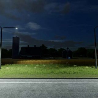 Placeable Street Lamps V Fs Mod Farming Simulator Mod