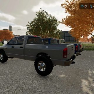 2007 dodge ram (lowered a bit) v1.0 FS22 Mod | Farming Simulator 22 Mod