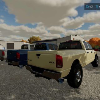 2007 dodge ram (lowered a bit) v1.0 FS22 Mod | Farming Simulator 22 Mod