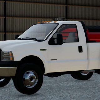 2007 Ford F350 Single Cab Long Bed v1.0 FS22 - Farming Simulator 22 Mod ...