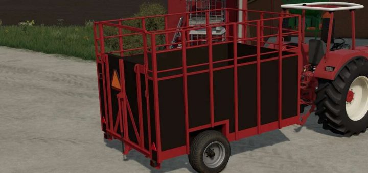 30FT Box trailer pack v1.0 FS22 - Farming Simulator 22 Mod | FS22 mod