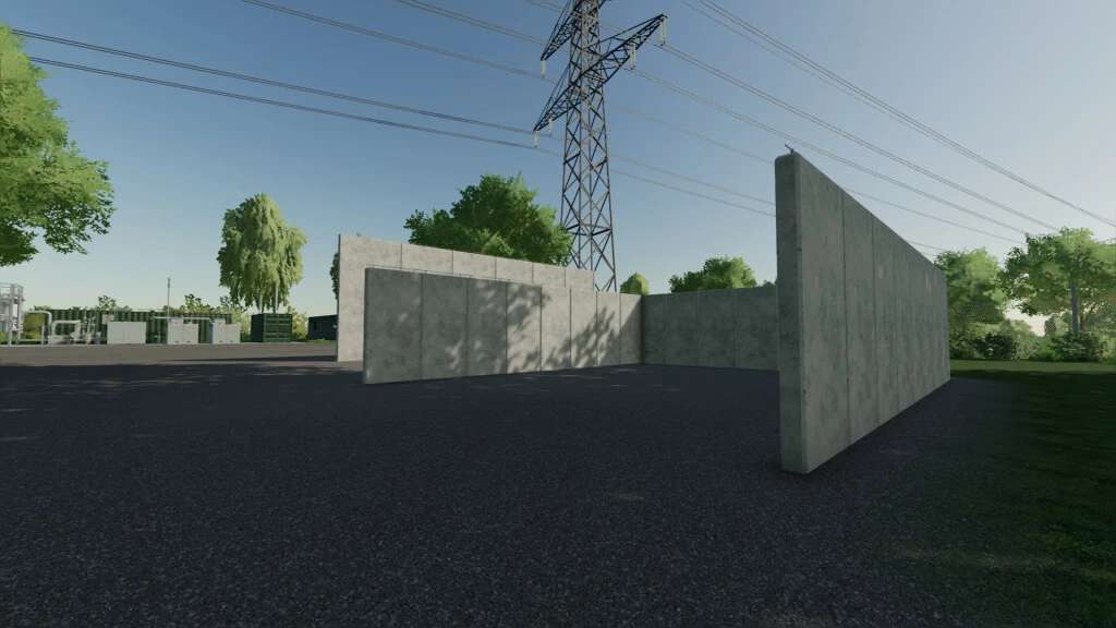 Concrete Walls Prefab V10 Fs22 Farming Simulator 22 Mod Fs22 Mod 7190