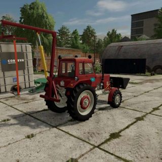 Crane and traverse v1.0 FS22 Mod | Farming Simulator 22 Mod