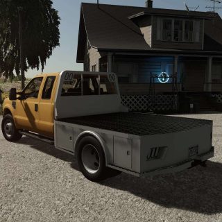 Ford F-350 Flatbed V1.0 FS22 - Farming Simulator 22 Mod | FS22 mod