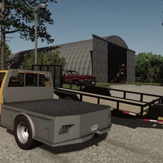 Ford F-350 Flatbed V1.0 FS22 Mod | Farming Simulator 22 Mod