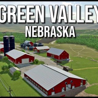 Green Valley Nebraska 4X v2.0 FS22 - Farming Simulator 22 Mod | FS22 mod