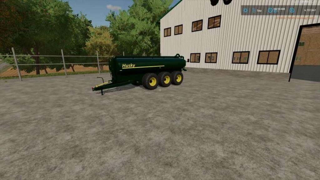 Husky Slurry Tanker v1.0 FS22 - Farming Simulator 22 Mod | FS22 mod