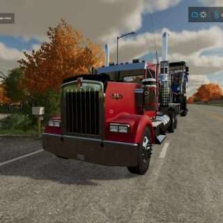 Kenworth W900 v1.0 FS22 Mod | Farming Simulator 22 Mod