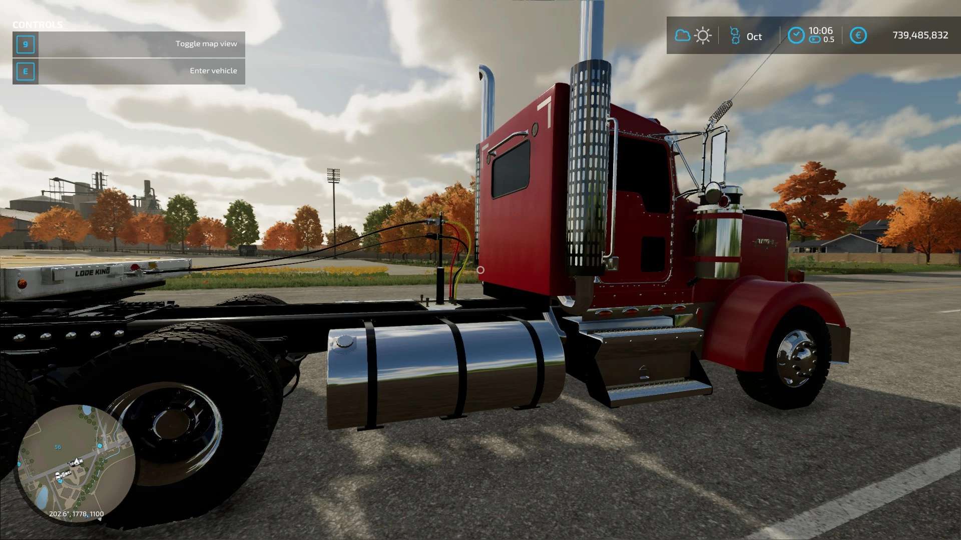 Kenworth W900 V10 Fs22 Farming Simulator 22 Mod Fs22 Mod 9828