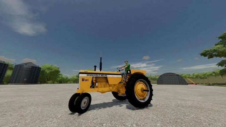 Minneapolis Moline U302 v1.1 FS22 Mod | Farming Simulator 22 Mod