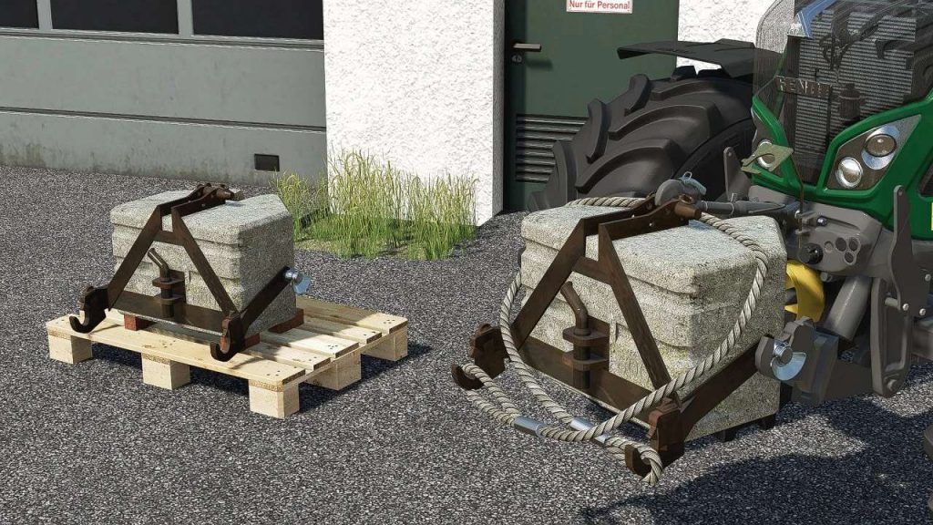 Selfmade Concrete Rope Weight V10 Fs22 Farming Simulator 22 Mod Fs22 Mod 0009