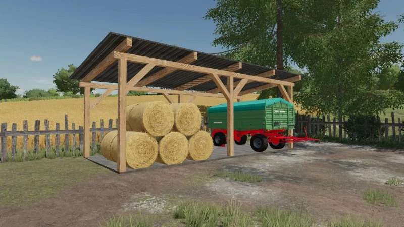 Wooden Shed V10 Fs22 Farming Simulator 22 Mod Fs22 Mod 6813