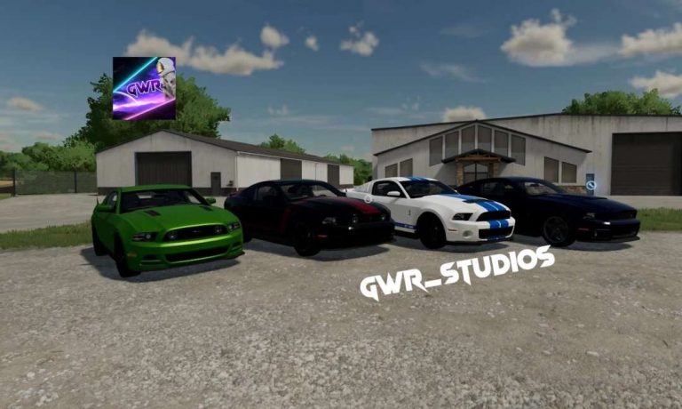 2013-2014 S197 Mustang v1.0 FS22 Mod | Farming Simulator 22 Mod