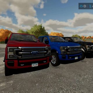 2020 Ford Super-Duty Limited v1.0 FS22 Mod | Farming Simulator 22 Mod