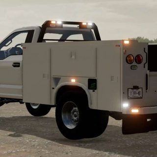 2022 Ford F350 Service Truck v1.0 FS22 Mod | Farming Simulator 22 Mod