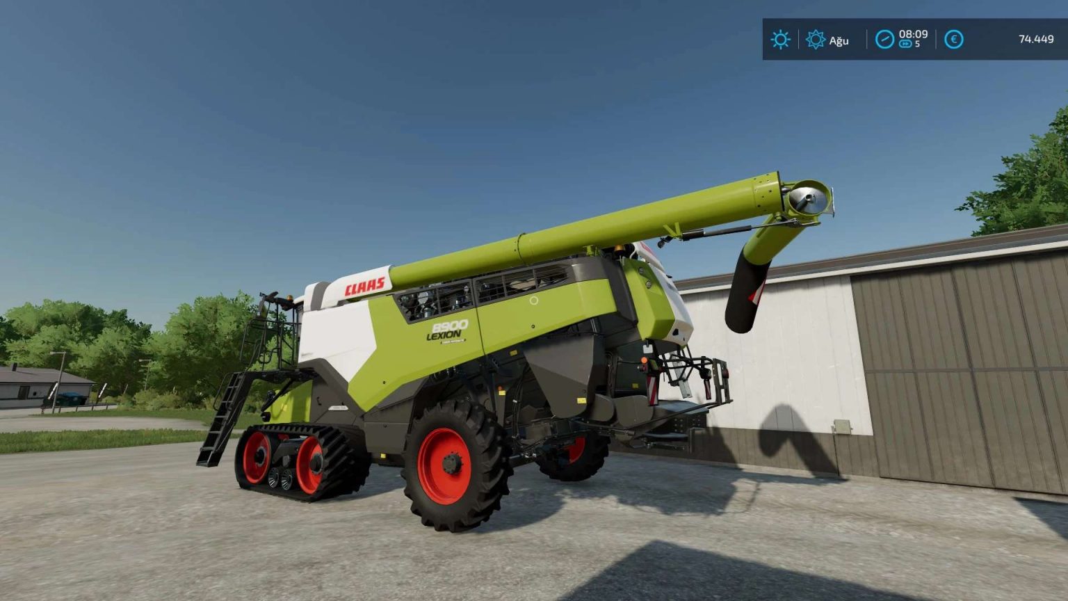 CLAAS LEXİON 8900 XXXL V5 FS22 - Farming Simulator 22 Mod | FS22 mod