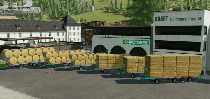 PJ Trailer Pack v1.0 FS22 - Farming Simulator 22 Mod | FS22 mod