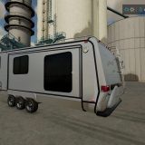 Custom 5th wheel Camper v1.0 FS22 Mod | Farming Simulator 22 Mod