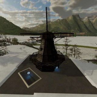 Windmill v1.0 FS22 Mod | Farming Simulator 22 Mod