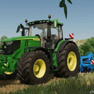 John Deere 6R Extra Large Frame v1.0 FS22 Mod | Farming Simulator 22 Mod