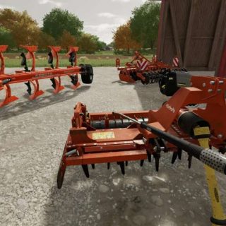 Kubota Equipment Pack v1.0 FS22 Mod | Farming Simulator 22 Mod