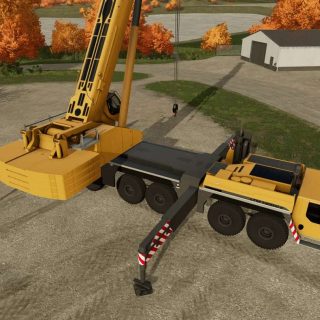 LIEBHERR LTM 1300 V2.0 FS22 - Farming Simulator 22 Mod | FS22 mod