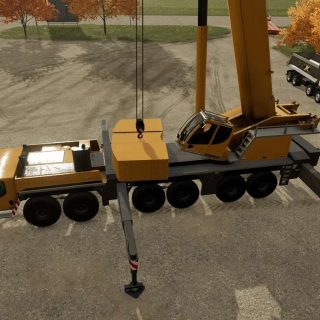 LIEBHERR LTM 1300 V2.0 FS22 Mod | Farming Simulator 22 Mod