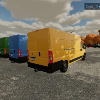 Peugeot Boxer v1.0 FS22 Mod | Farming Simulator 22 Mod