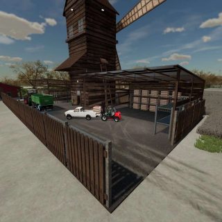 WINDMILL – OLD STYLE - ROTARY v1.0 FS22 Mod | Farming Simulator 22 Mod