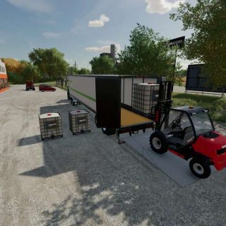 53 Ft Dry Van v1.0 FS22 Mod | Farming Simulator 22 Mod