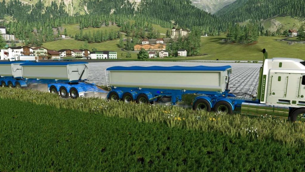 Australian Side Tippers V1.1 FS22 Mod | Farming Simulator 22 Mod